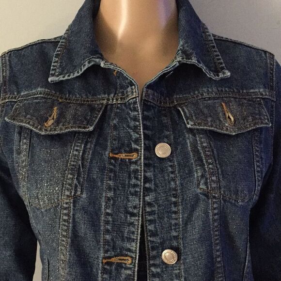 Access basic blue jeans jacket - Picture 2 of 10
